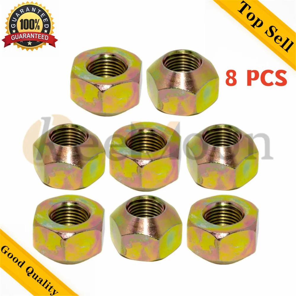 1 Set of 8 Lug Nuts 6564669 6709170 for Bobcat 500 530 540 542 543 553