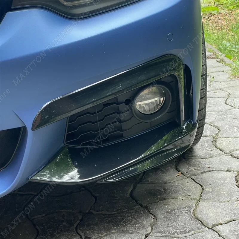 앞 범퍼 립 사이드 스플리터 스포일러 안개 램프 그릴 BMW F32 F33 F36 M-Sport 420i 428i 435i 440i M-tech 2014-2020 디퓨저