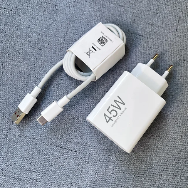 Xiaomi Pad 7 Charger Original 45W USB Fast Charger EU Power Adapter 6A 2M 1.5M Type C Cable For Redmi Note14 13 12 Pro Mi 13t 12 - Image 6