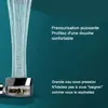 EHEH High Pressure Shower Heads 360 Degrees Rotating  Handheld Turbo Fan Shower Turbocharged Propeller Shower 3