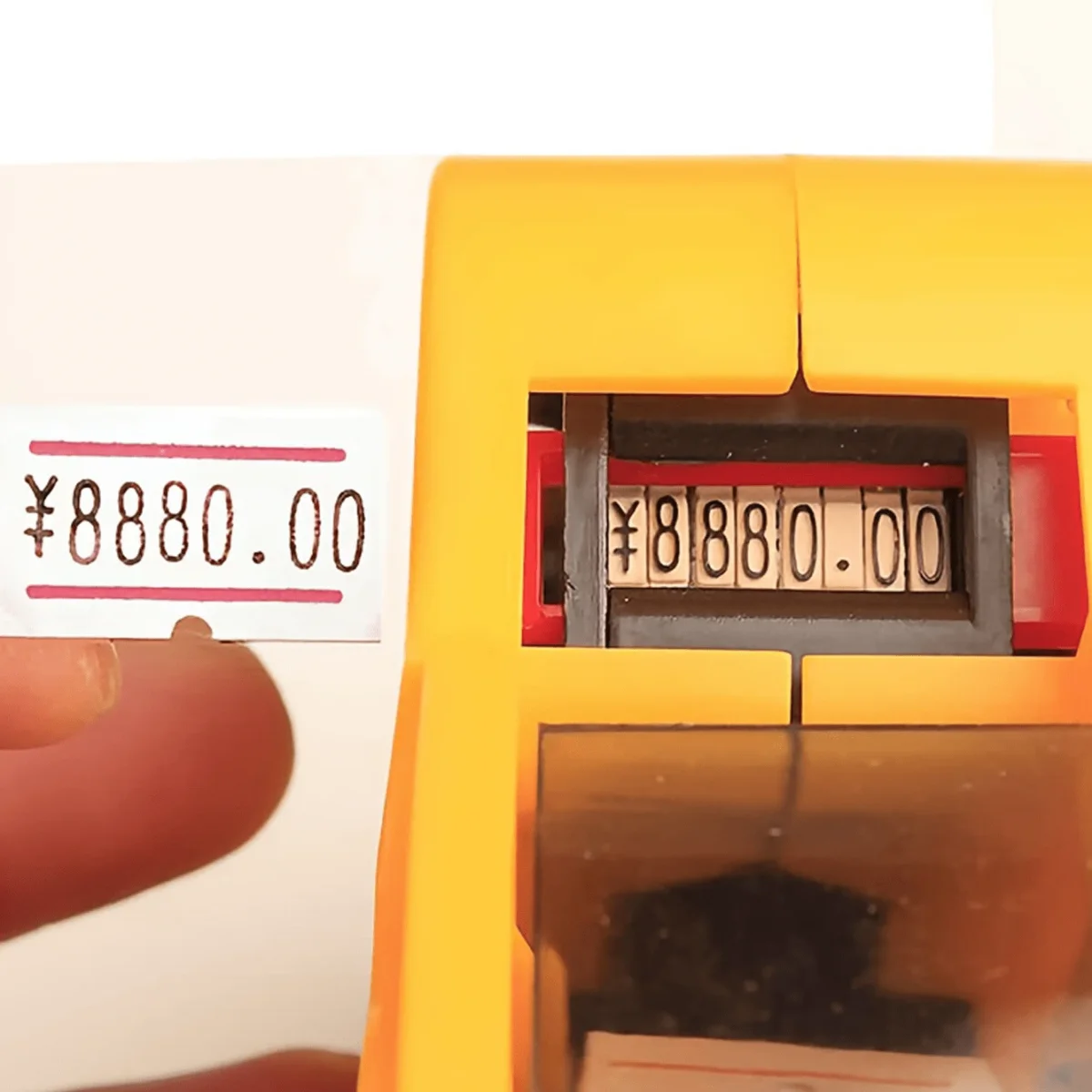 mx-5500 Eos 8-bit Price Tag Gun 5000 tabs 3 inks for Retail Grocery Stores