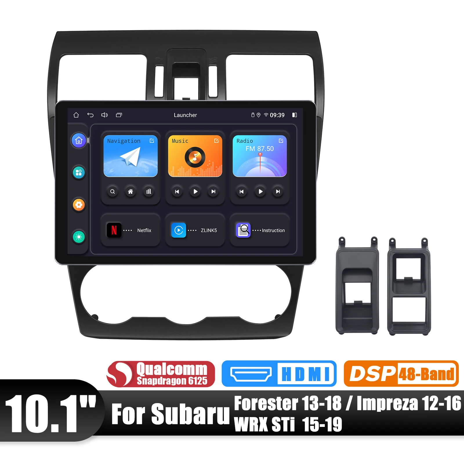 

Автомобильная Мультимедийная система Joying, 10,1 дюйма, GPS-навигация, для Subaru Forester Impreza WRX STi 2013-2019 с Carplay HDMI