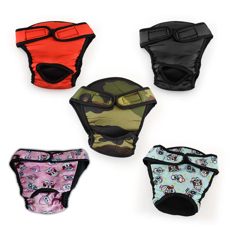 Dog Diapers Large Washable Female Dog Underwear Pets Supplies