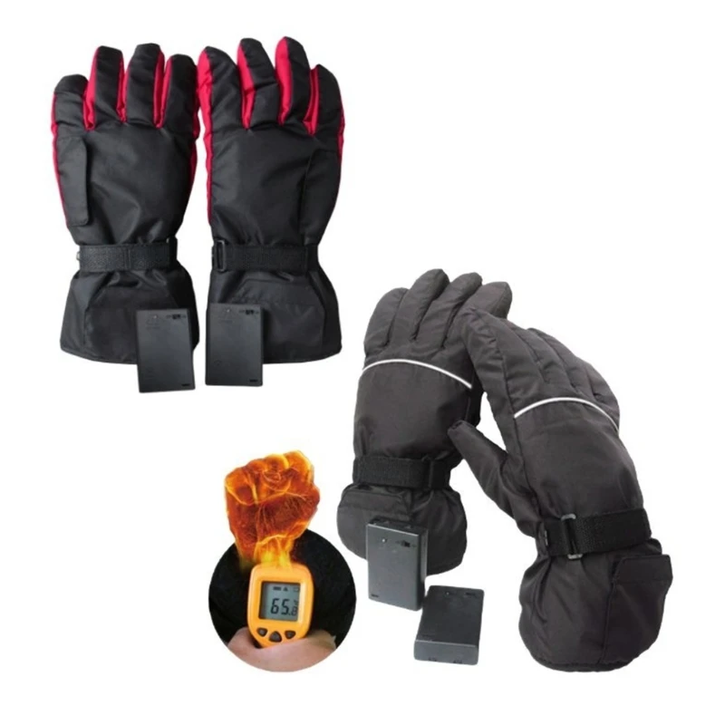 Rechargeable Heated Gloves for Men & Women Battery Operated Motorcycle Gloves