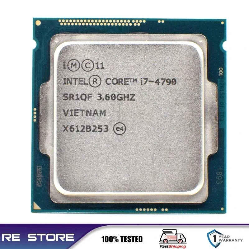 מעבד Intel Core i7 4790 3.6GHz 4 ליבות LGA 1150