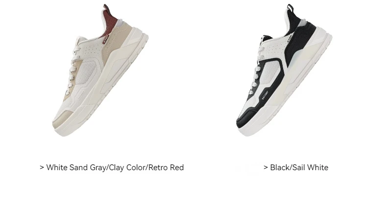 Xtep Skateboarding Shoes For Men 2024 Summer Leisure Skate Shoes Wear-Resistant Breathable Comfortable Sneakers 876219310015