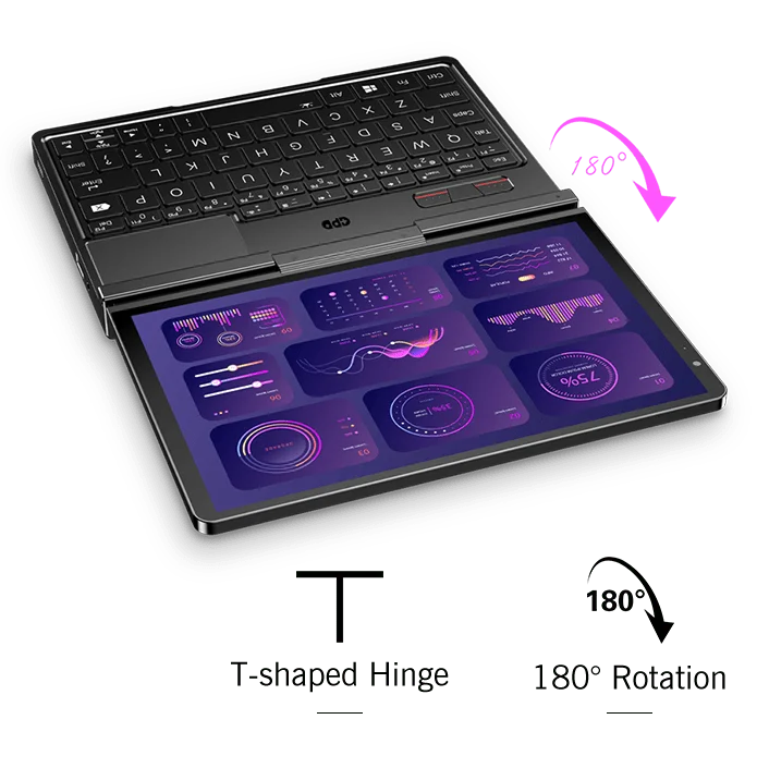 GPD pocket4 handheld mini laptop small portable operation and maintenance game office 8.8-inch touch screen