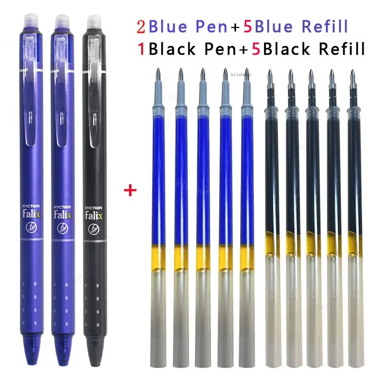 13pcs blue black mix