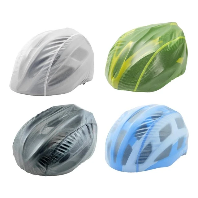 Casque de vélo élastique imperméable, housse de protection