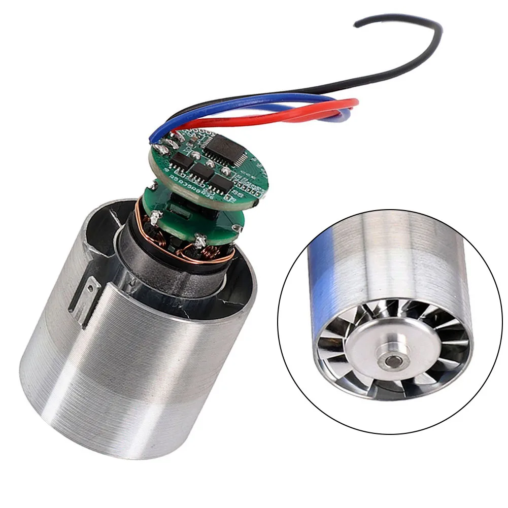 고속 송풍기용 터보 선풍기 모터, DC 브러시리스 모터, 전동 공구 액세서리, 29mm, DC 12V, 24V, 100000rpm