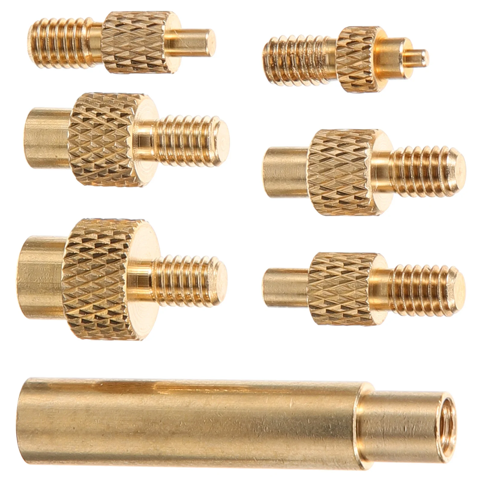 1 Set Soldering Iron Tip Embedment Nut Soldering Tip 3d Printer Heat Set Insert Tool heat insert nut iron tip m2 m3 m4 m5 m6 m8 brass thread embedded kit heat insertion tool for plastic 3d printer soldering iron