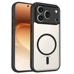 Honor 600 Pro Shockproof Silicone Bumper Case - Clear Airbag Back Cover with Hard Matte Finish - Honor 600 Pro (Black)