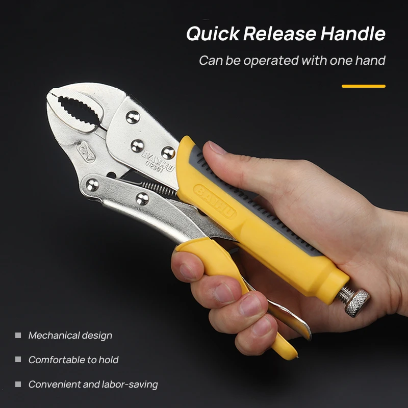 Locking Pliers Pipe Tool Pliers Car Manual Power Woodworking Fixed Press Industrial Universal Pliers Hand Tools