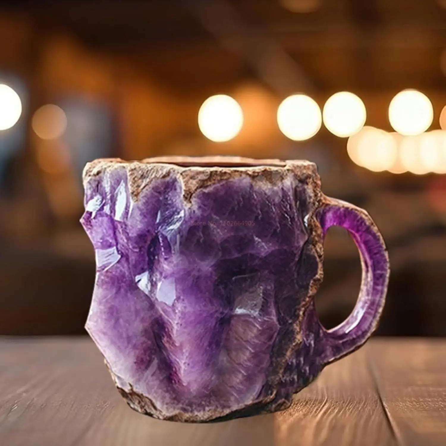 Mineral Crystal Coffee Mugs Resin Cups Milk Cups Home Furnishings Holiday Gifts coffee cup glass coffee mug ceramic coffee cup