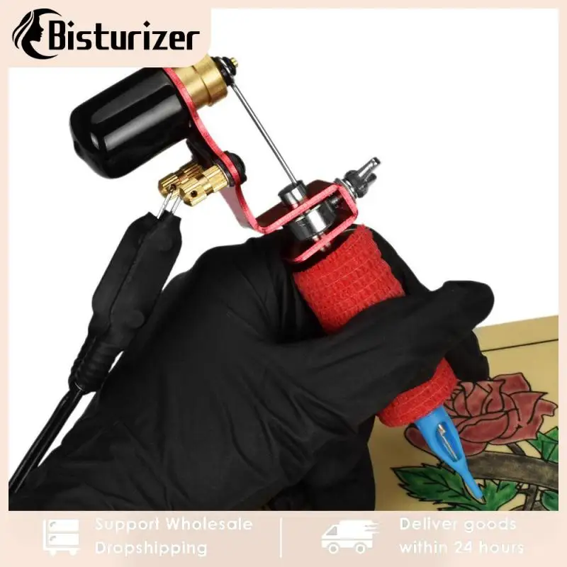 

Вращающаяся тату-машинка, профессиональный тату-пистолет для тела, перманентного макияжа, растушевки, подводки, моторные инструменты, аксессуары для макияжа и татуировок