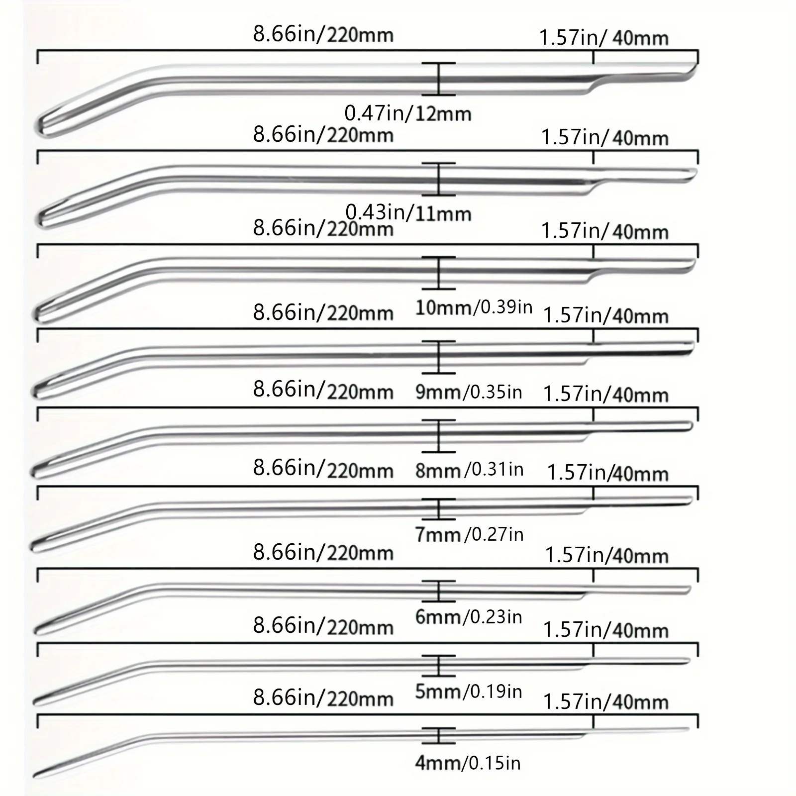 Solid Stainless Steel Urethral Male Voice Plug Urethral Elastic Toy penis sex toys