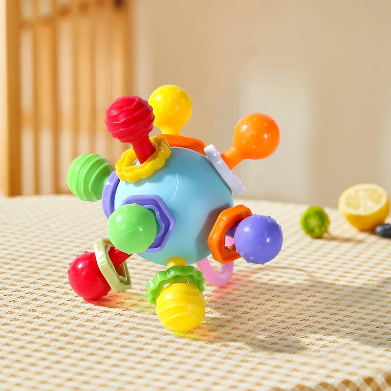 Soft Hand Grasping Ball Baby Toy Xingdun Ball Birthday Gift for 0-3 Year Old Babies 3