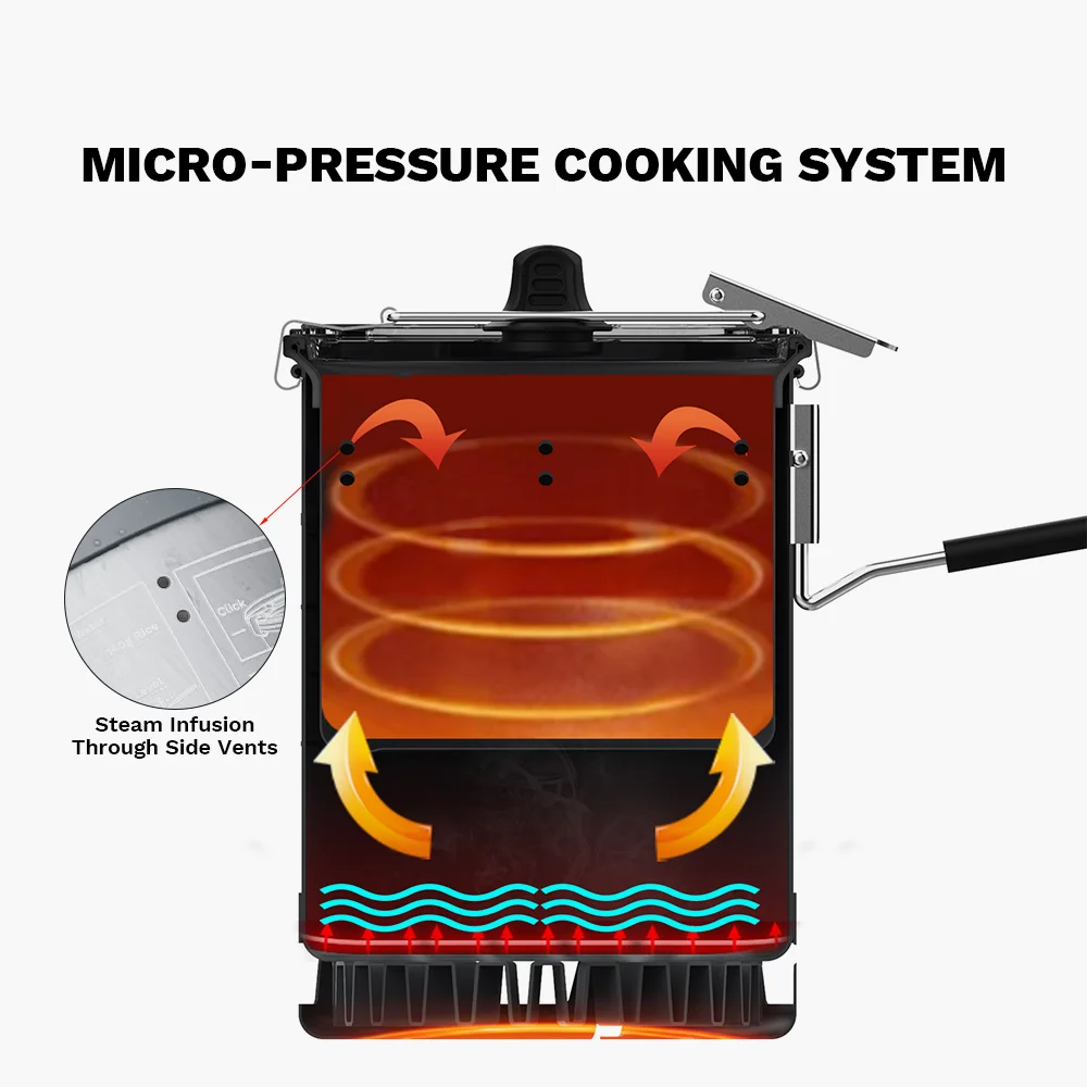 Ultralight Camping Rice Cooker 2