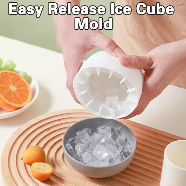 Cylinder Silicone Ice Cube Mold Quickly Freeze Silicone Ice Maker Ice Cup  Creative Cylinder Ice Bucket Whiskey Beer Maker - AliExpress