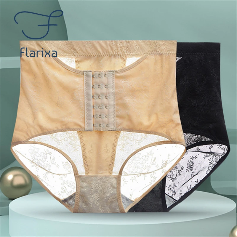 

High Waist Breasted Shapewear Women Flat Belly Panties Waist Cross Body Shaping Sports Boxers Slimming Safety Pants
