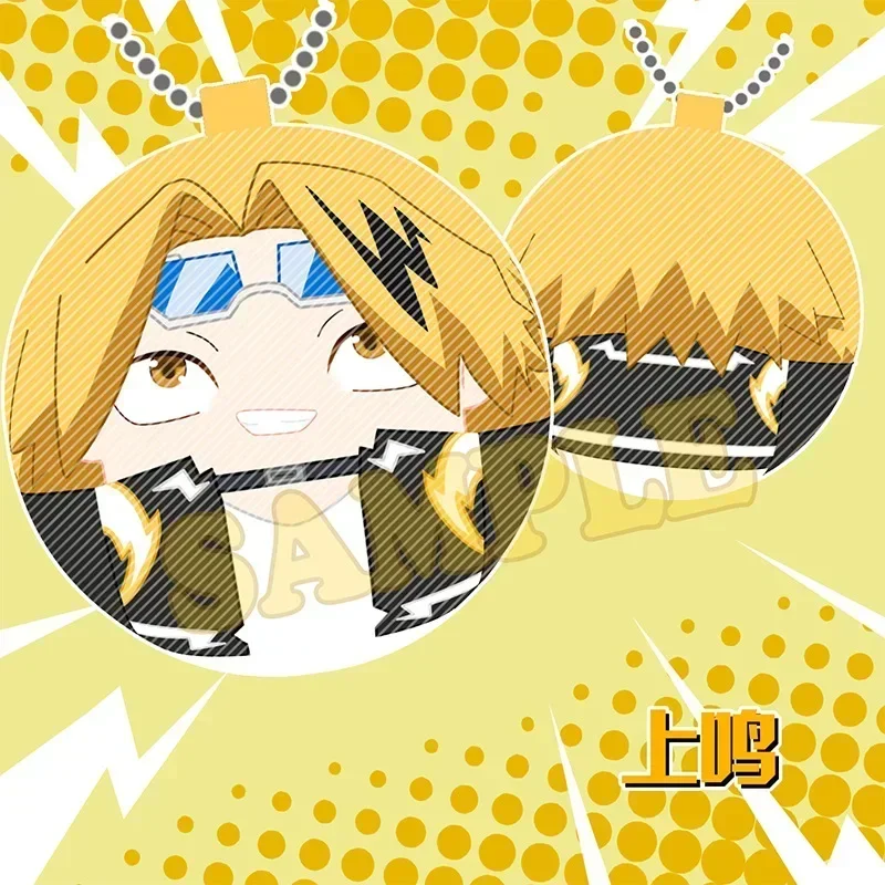 thumbnail image 1 of Productos periféricos de anime de 10 cm All·Might Deku Endeavour relleno de peluche Cosplay lindo llavero bolso escolar colgante juguete regalo para niños, 1 of 5
