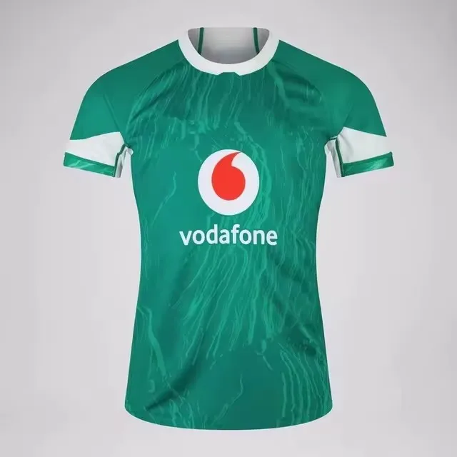 Ireland Home Rugby Jersey Shirt /25 Ireland AWAY RUGBY TRAINING JERSEY Size:S-5XL ( Print name and number )