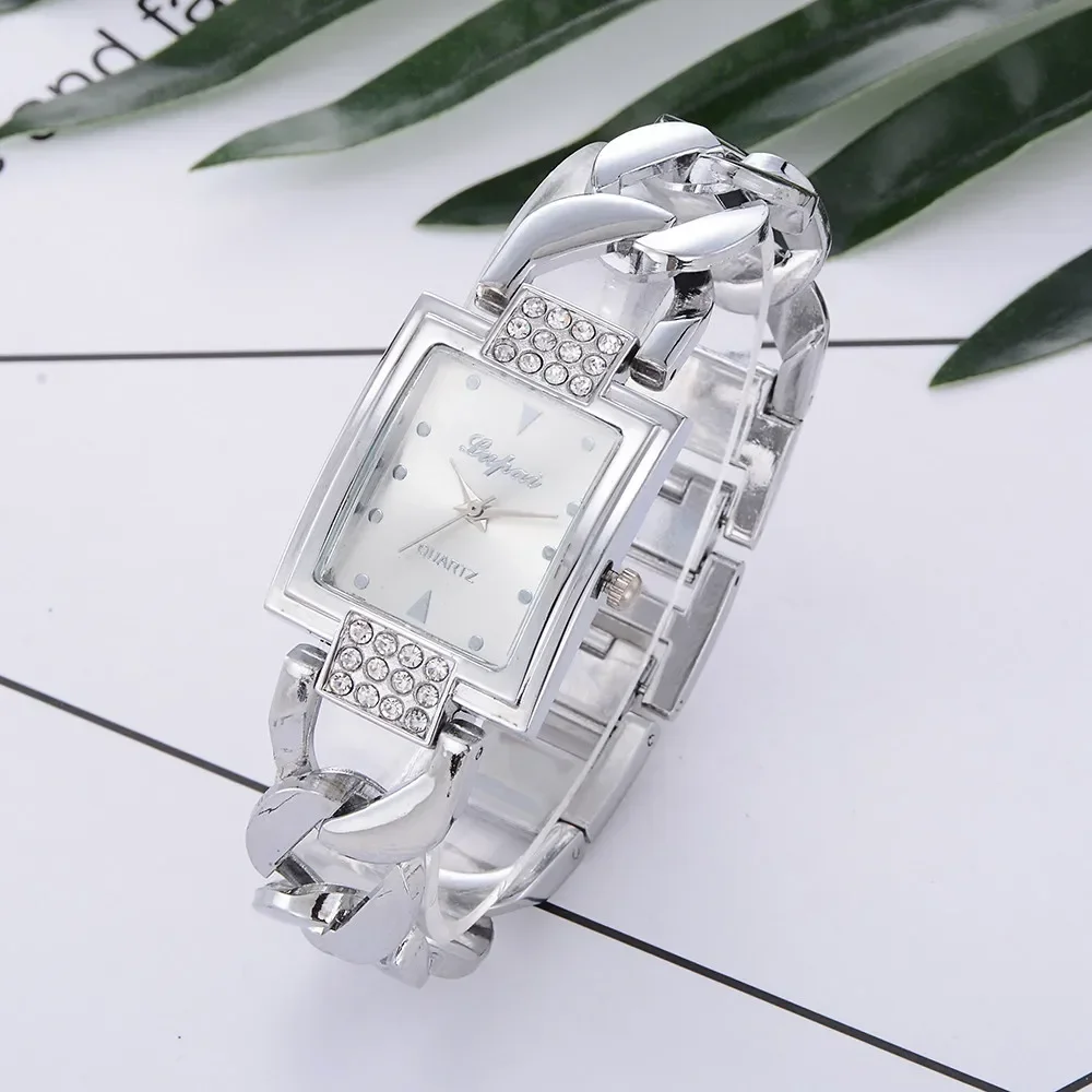 Women Watches Women's Watches Luxury Gold Bracelet Watch Rhinestone Ladies Watch Clock reloj mujer