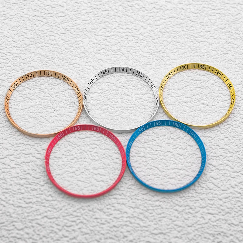 Nh35 Case Seiko Mod Parts Skx007 Capitolo Ring Fit Seiko Skx007 Skx009 Skx171 Orologi Da Uomo Regalo Nh35 Nh36 Parti Della Cassa Dell'Orologio