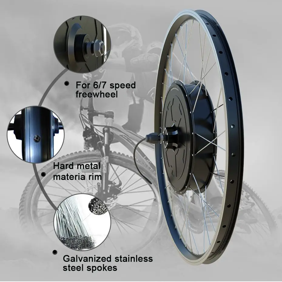 2020 MTX roue 48v 2000w 500w 1000w ebike électrique moyeu moteur e-bike 700c ebike moteur kit de conversion 2020 MTX roue 48v 2000w 500w 1000w ebike électrique moyeu moteur e-bike 700c ebike moteur kit de conversion