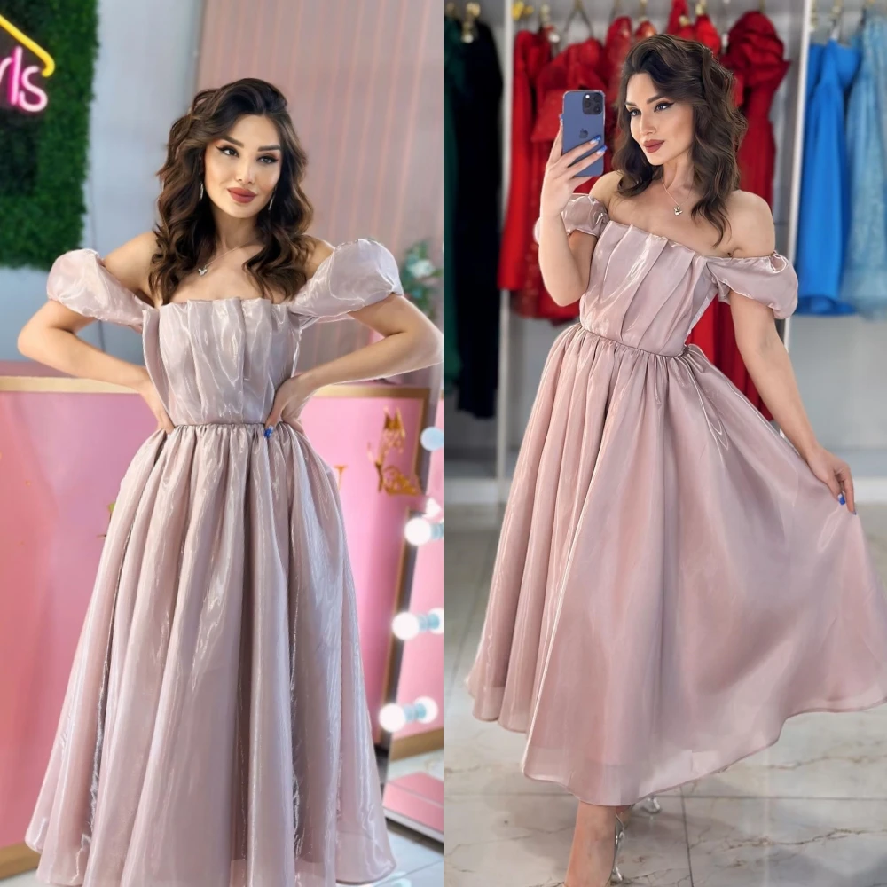 Prom Dress Saudi Arabia Prom Dress Saudi Arabia Satin Draped Prom Ball Gown Off-the-shoulder Bespoke Occasion Gown Midi Dresses prom dress saudi arabia prom dress saudi arabia satin pleat christmas a line off the shoulder bespoke occasion gown midi dresses