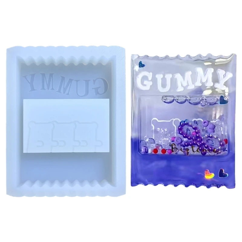 R3mc Quicksand Silicone Molds Shaker Resin Epoxy Mold For Diy Pendant