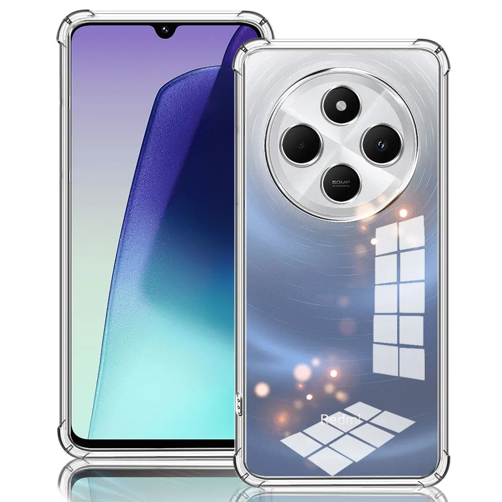 Shockproof Transparent Soft Silicone Phone Case - Clear Protective Cover & Bumper