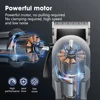 Kemei Professional Electric Hair Clipper Adjustable Electric Hair Clipper Men's Powerful Beard Rechargeable Hair Clipper KM-809A 3