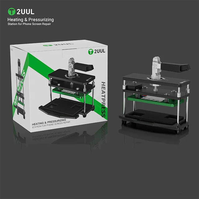 مكبس حراري 2UUL DA05 لتثبيت الشاشات والظهر (ضغط + تسخين) 1