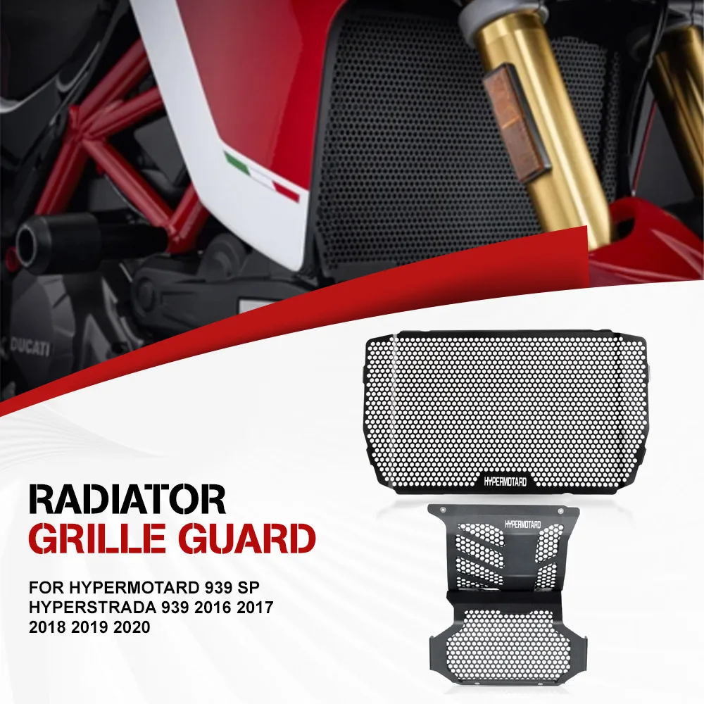 Griglia di Protezione per Radiatore e Protezione per Radiatore Olio per Ducati Hypermotard 939 SP Hyperstrada 939 2016-2020