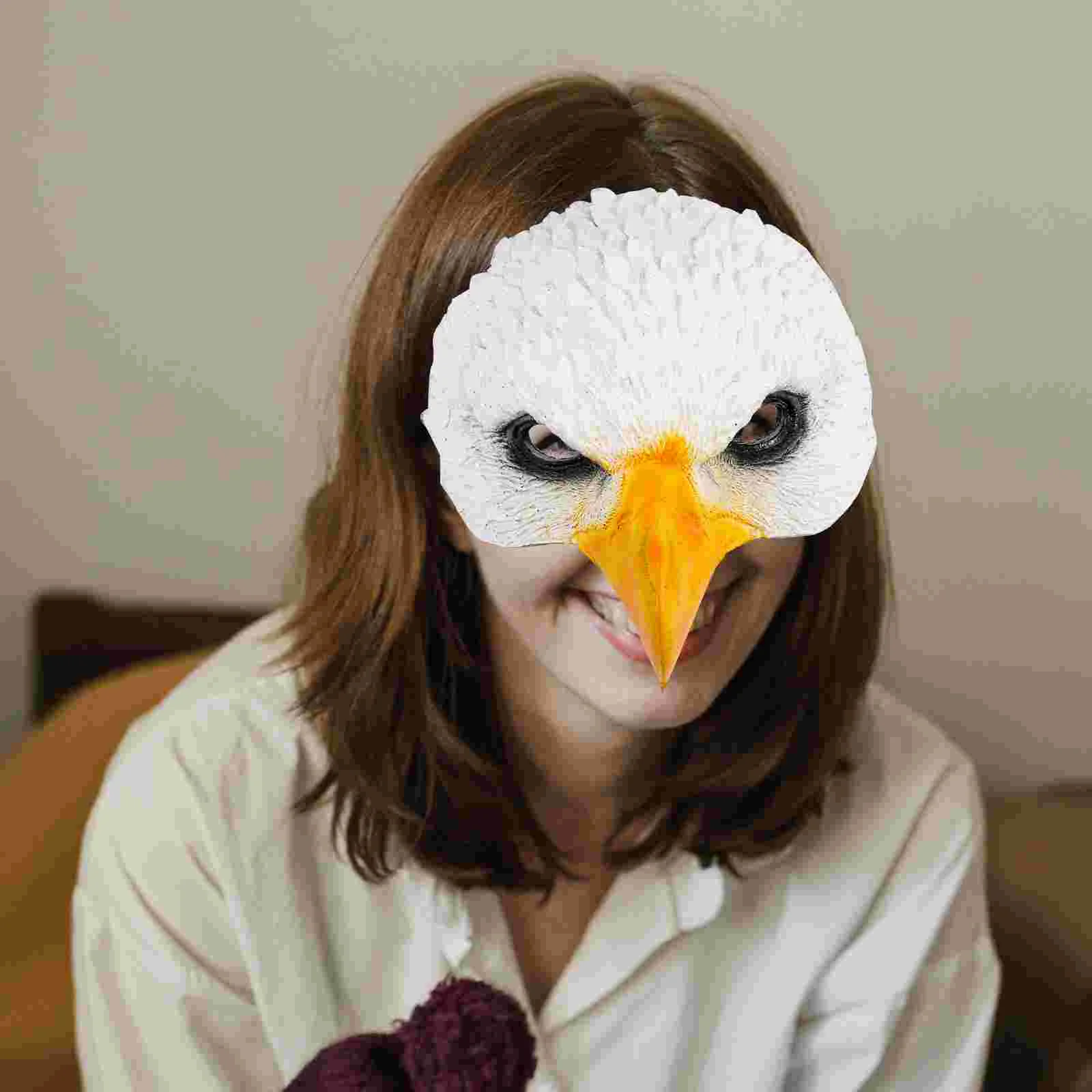 Halloween Costumes for Boys Eagle Mask Face Cartoon Beak Bird White Mens  Masquerade Lovers - AliExpress, image size:1600x1600
