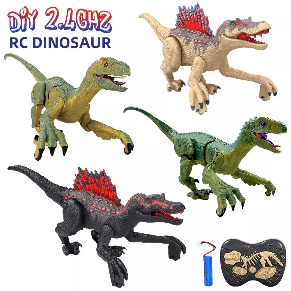Electric Walking Remote Control Velociraptor Remote Control Dinosaur