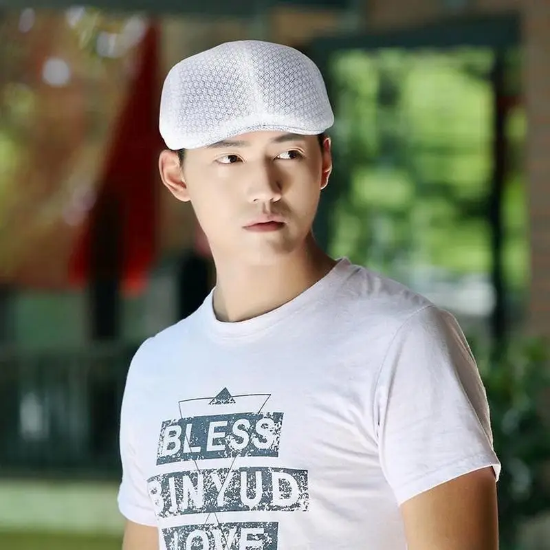 1 قطعة الصيف تنفس قبعة الشمس قبعة قبعة قبعة شبكة ج...