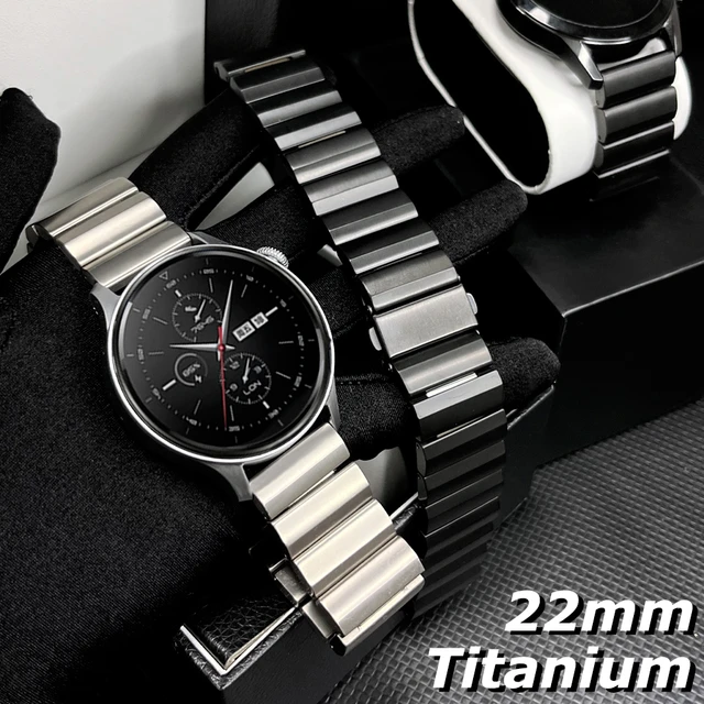 Correa de cuero para reloj inteligente Amazfit Balance, pulsera de  liberación rápida, accesorios de 22mm - AliExpress