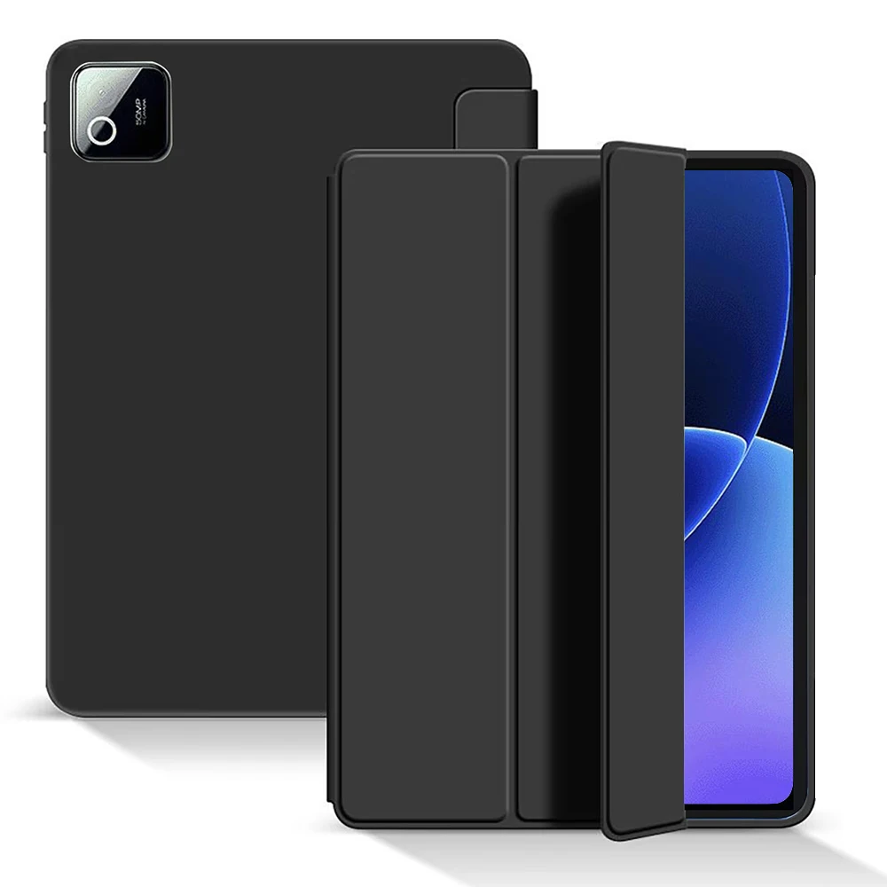 Trifold Stand Smart Case with Soft TPU Back and Auto Wake/Sleep