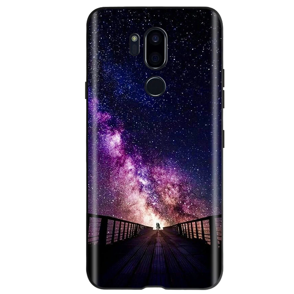 Cute Painted Soft Silicone TPU Phone Case - Artistic Back Cover
