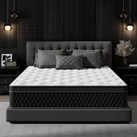 Queen Mattress 10 Inch Hybrid Memory Foam Mattress in a Box Individually Wrapped Pocket Coils Mattress for Isolate Motion 1