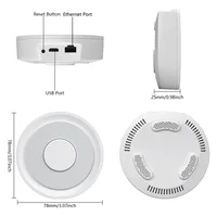 HomeKit ZigBee Gateway Hub Wireless / Wired Bridge Hub Works with iPhone  Alexa Google Home Support SmartLife Tuya APP 6