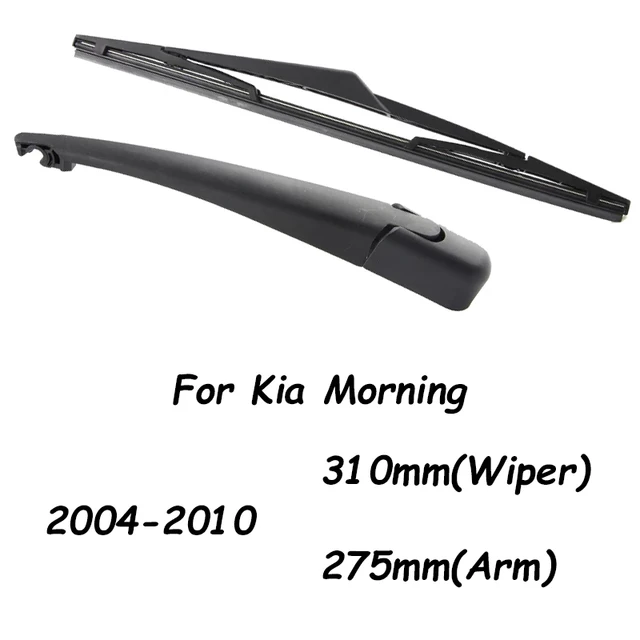 Car Rear Windscreen Wiper Blade Arm Soft Natural Rubber For Kia Morning Hatchback 2004 2005 2006 2007 2008 2009 2010