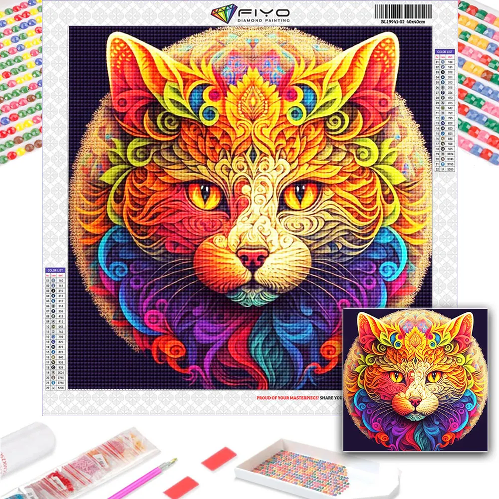 Cats And Dogs 5d Diamond Painting Kits Pet Cat Full Square/round Diamond  Mosaic Painting Rhinestone Embroidery Home Decor Diy - Diamond Painting  Cross Stitch - AliExpress