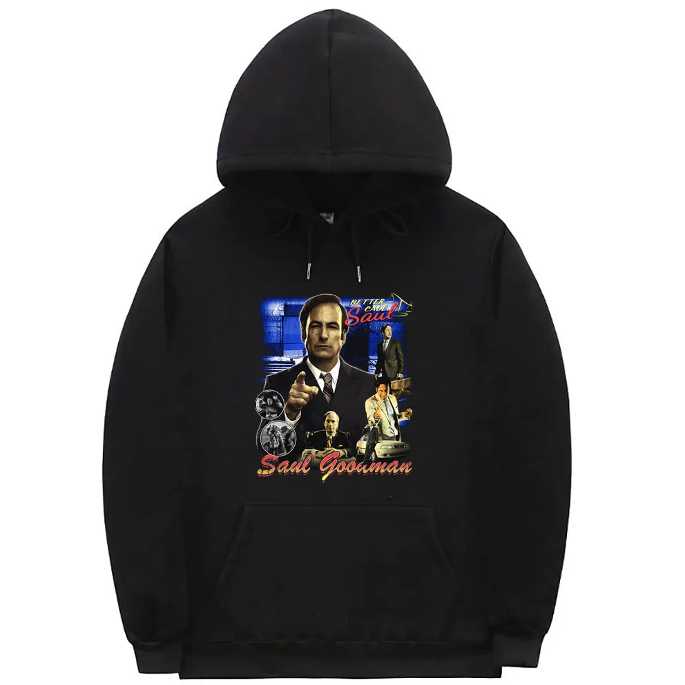 

TV Play Better Call Saul Goodman Graphic Hoodie Men Women's Vintage Oversized Sweatshirt Male Fashion Casual Fleece Cotton Hoody