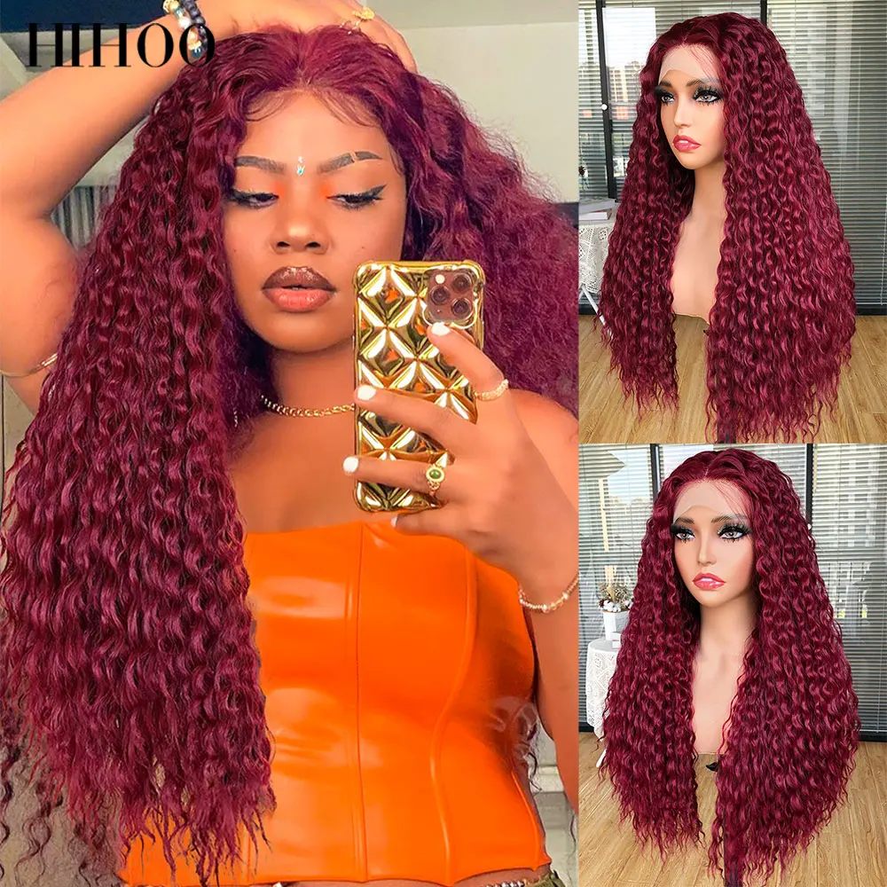 5 Braids Wig for Women Lace Front Wig Synthetic Braid Wigs With Baby Hair  Heat Resistant Fiber Makeup Daily Wear Wigs 24 Inches #1B