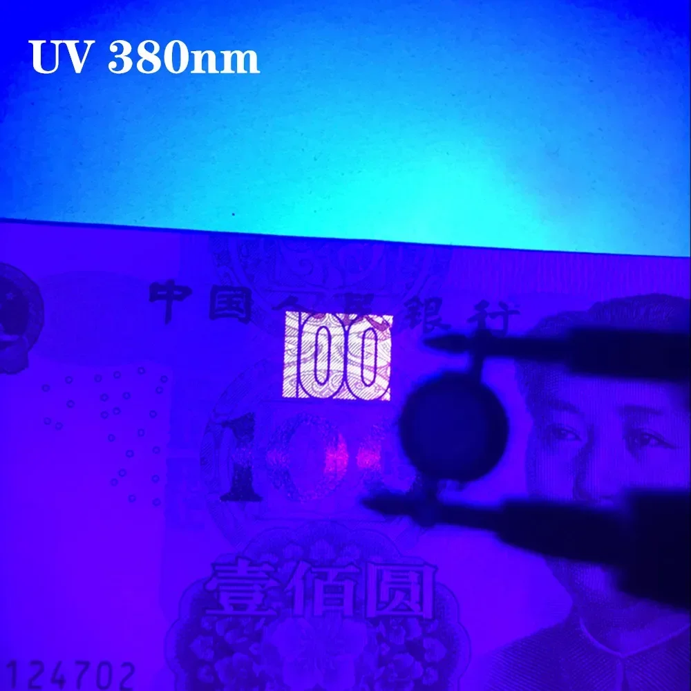 3W High Power UV LED Chip – 365nm, 375nm, 395nm, 400nm, 410nm, 420nm Wavelength Options