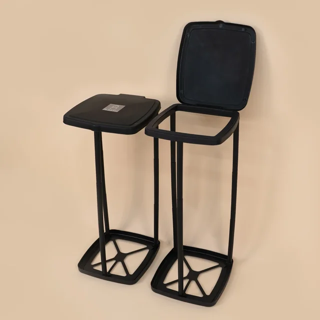 Frame mobile separation box, garbage bin, large capacity separation collect box 48L for recycling separation 4