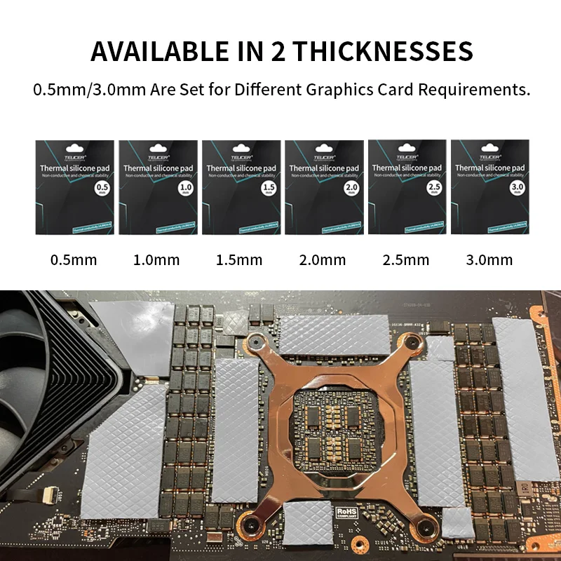 High-Performance Thermal Conductive Silicone Pad for Efficient Heat Dissipation